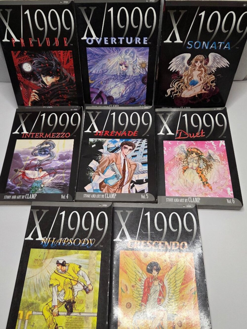 x/1999 manga Clamp Vol 1-8